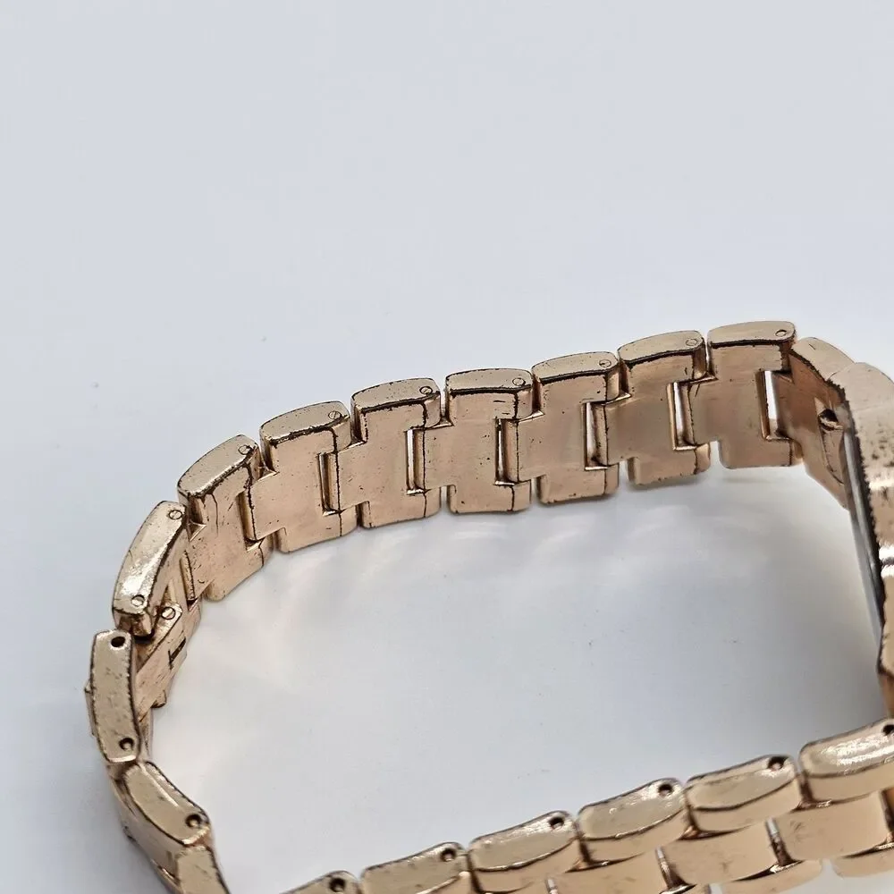 Bell Rose‎ Women's Watch 30MM Gold Dial Gold Bracelet Band 7